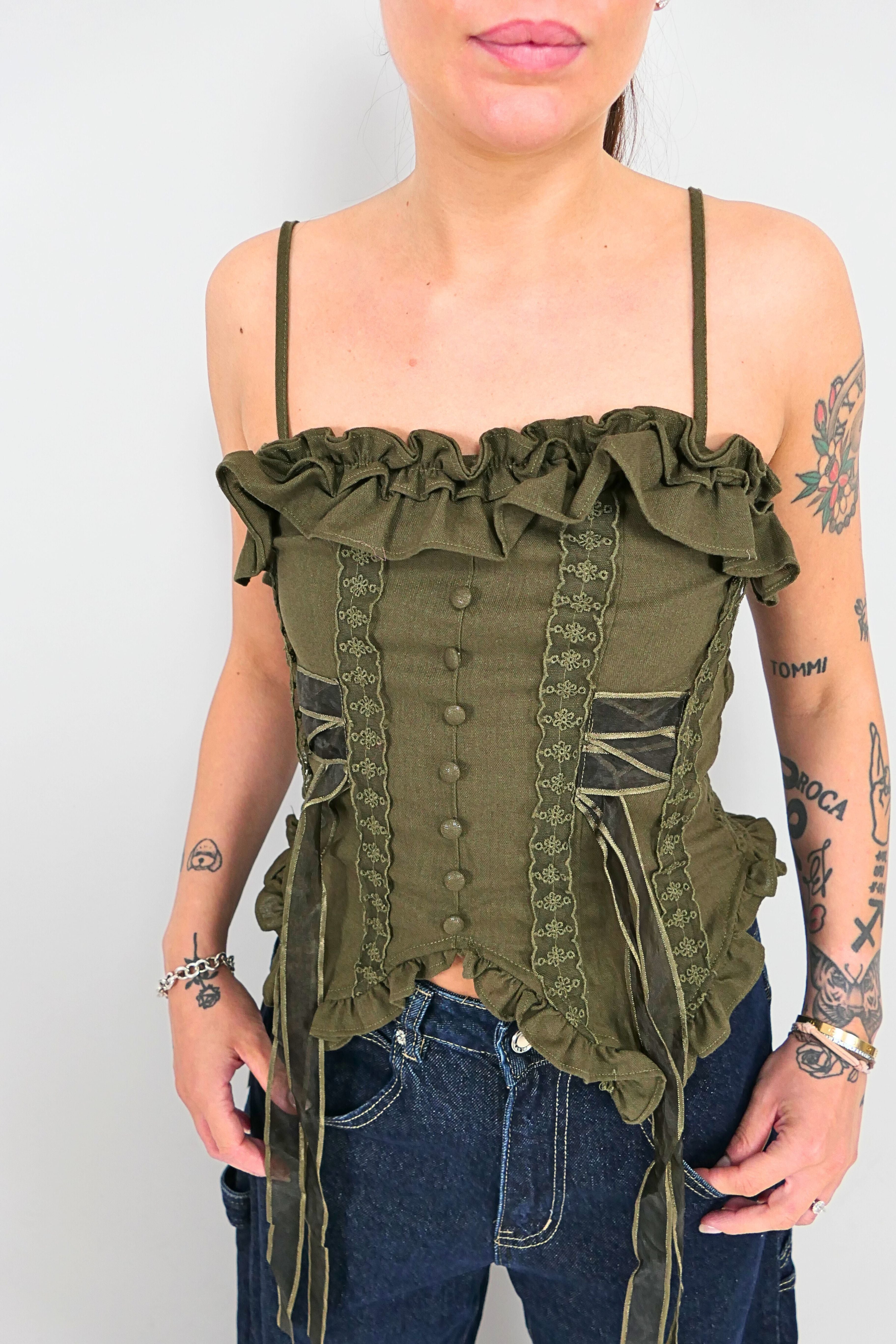 Corpetti | Magliette in pizzo