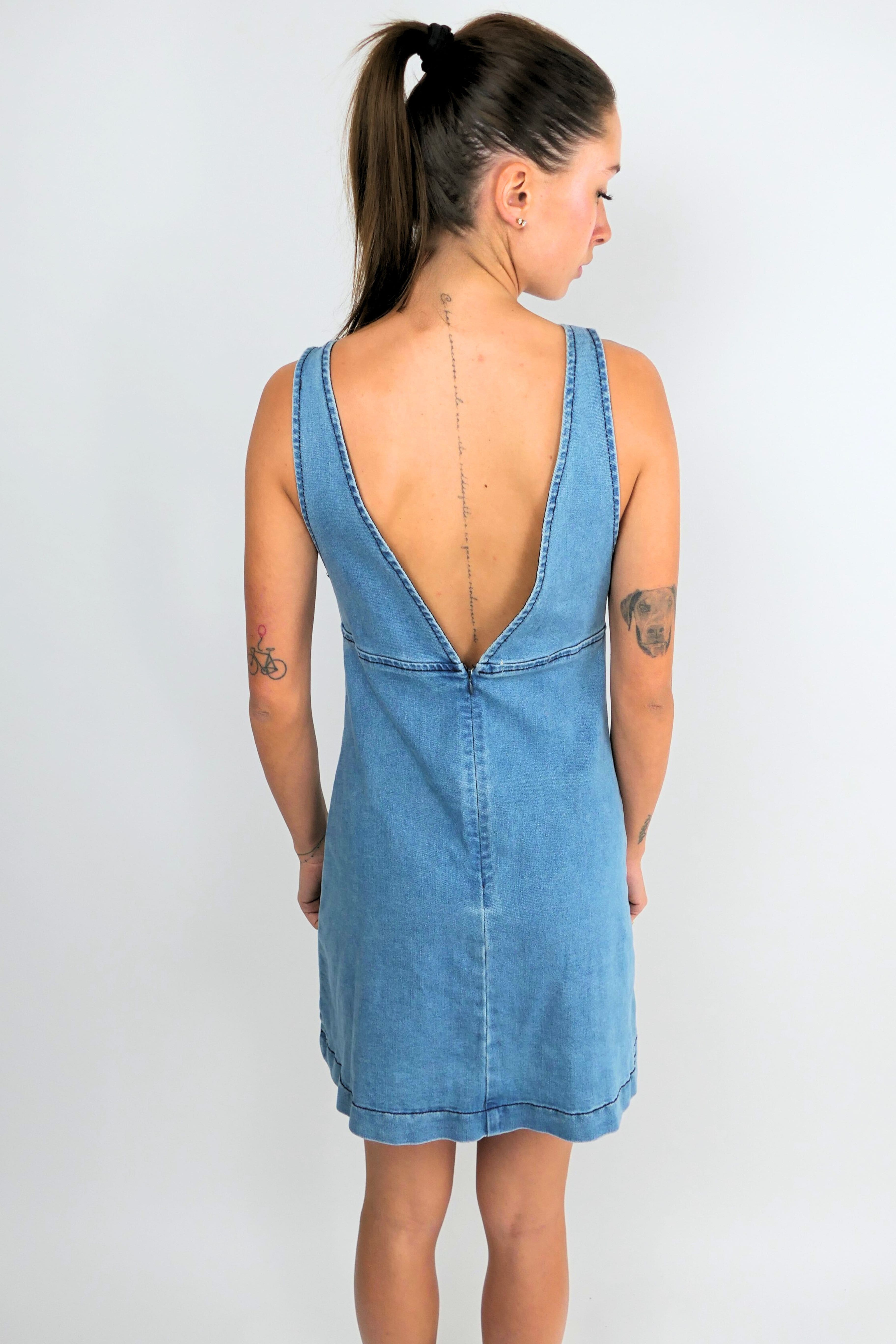 Salopette vestito jeans