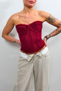 Corpetto rosso