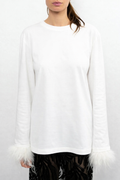 Maglia piume Lumina