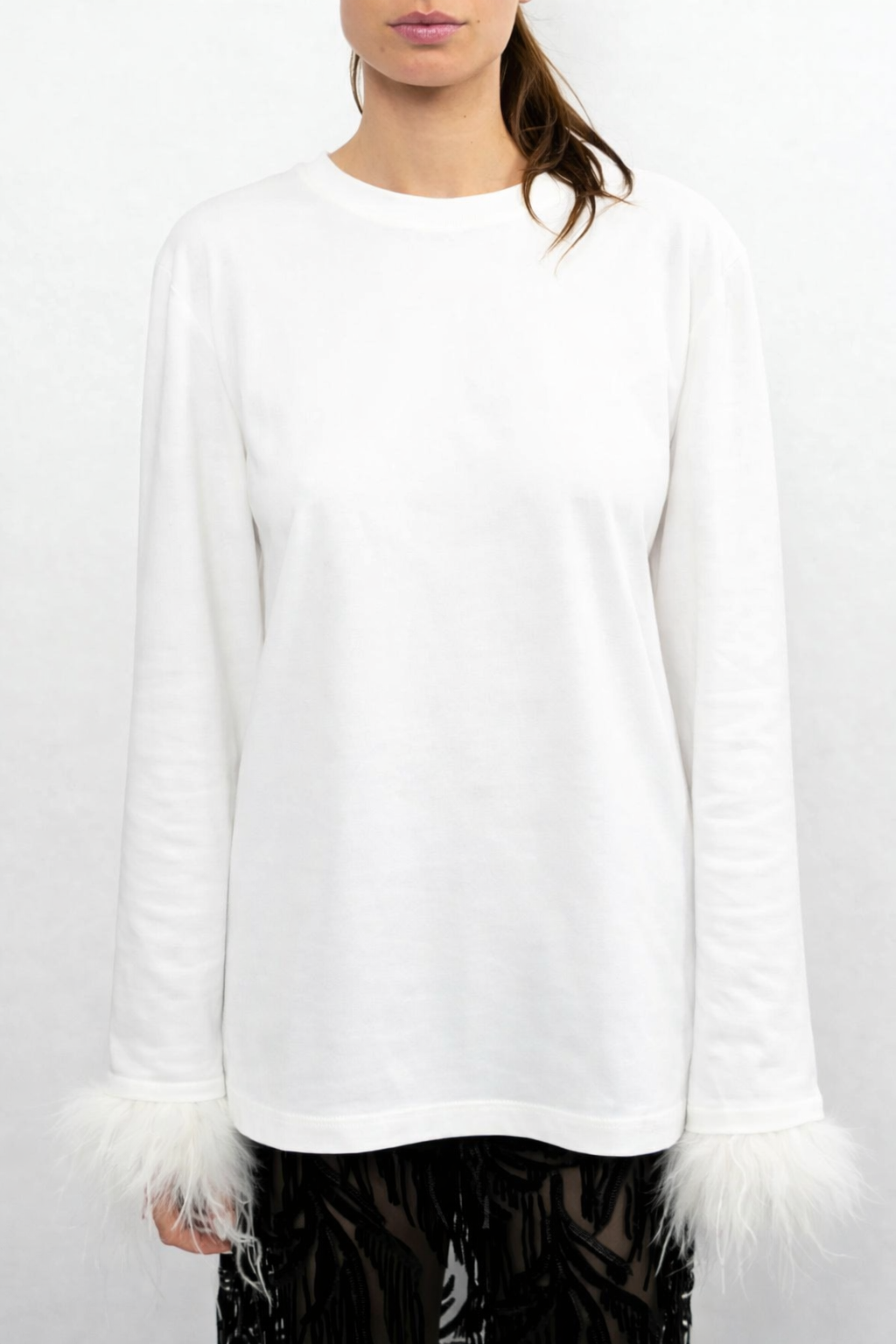 Maglia piume Lumina