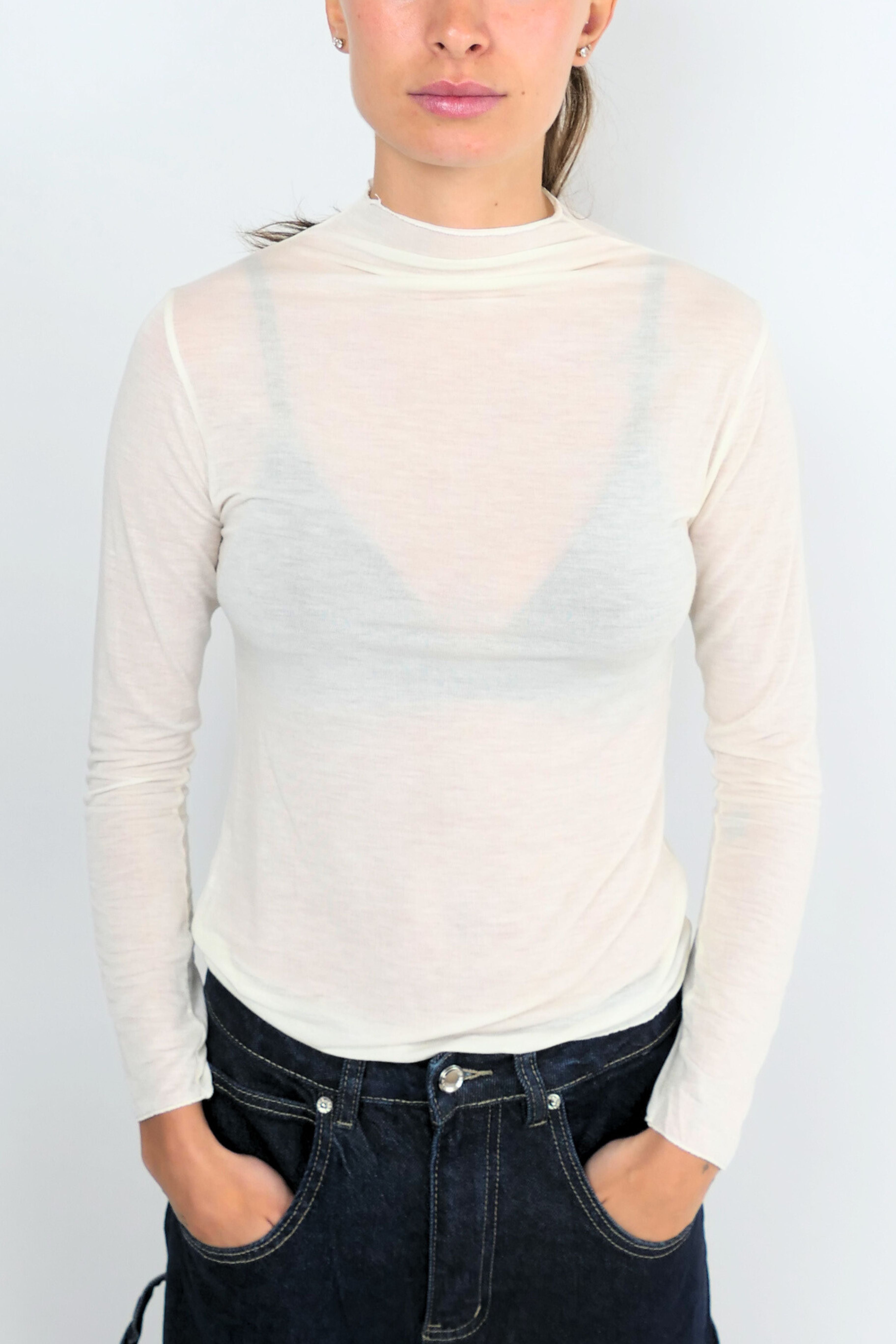 Maglia misto cashmere