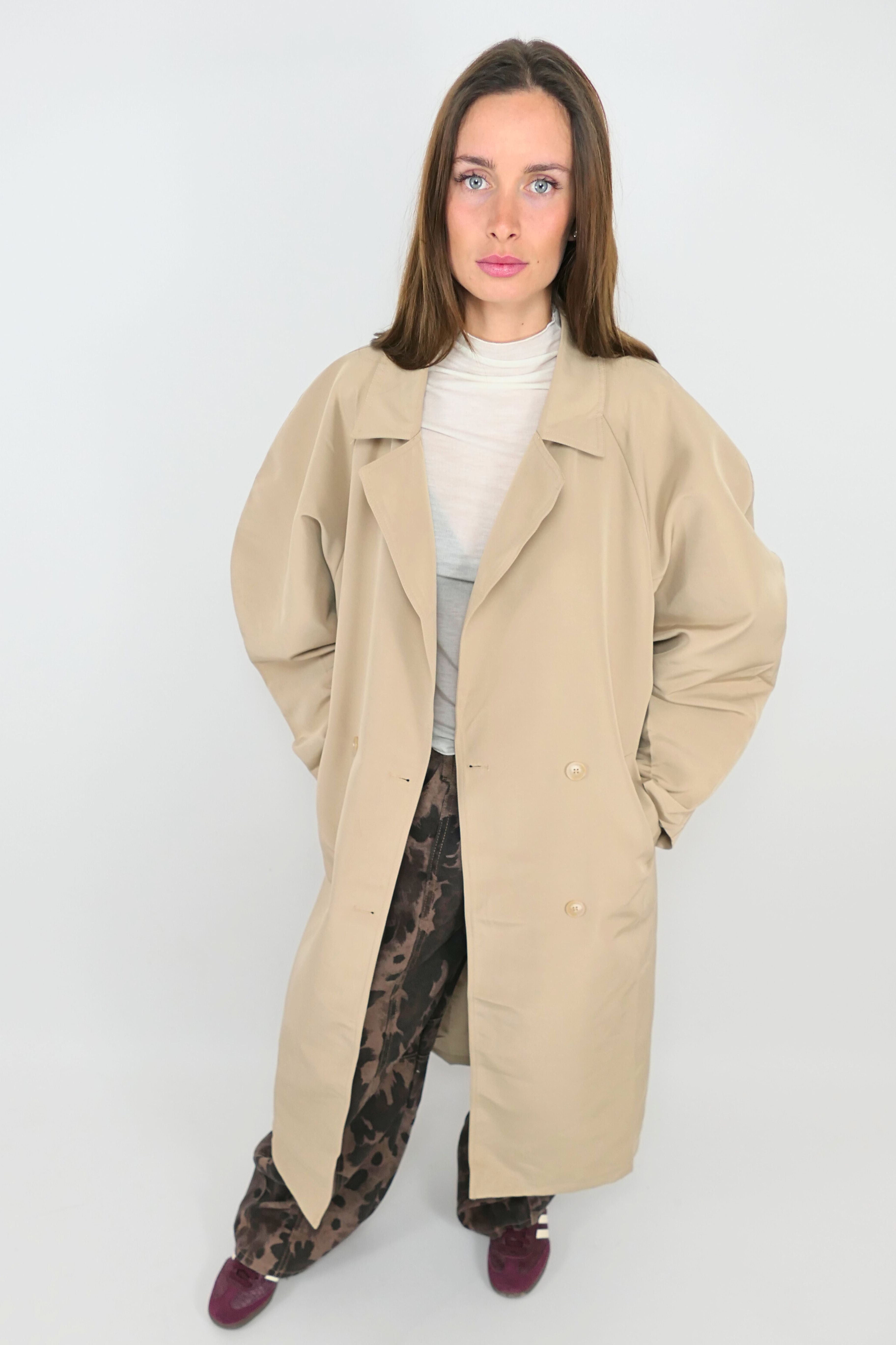 Trench con manica bombata