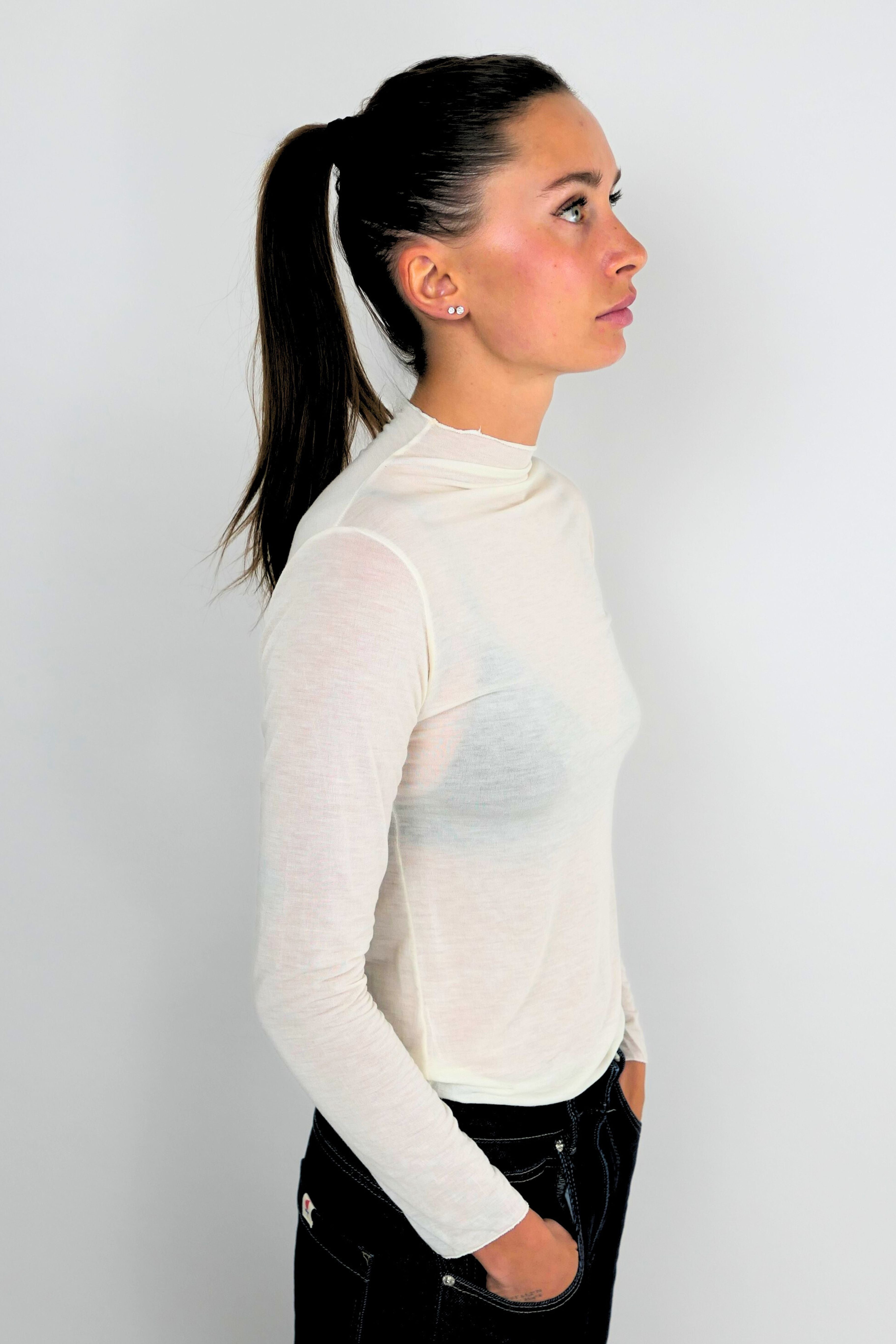 Maglia misto cashmere