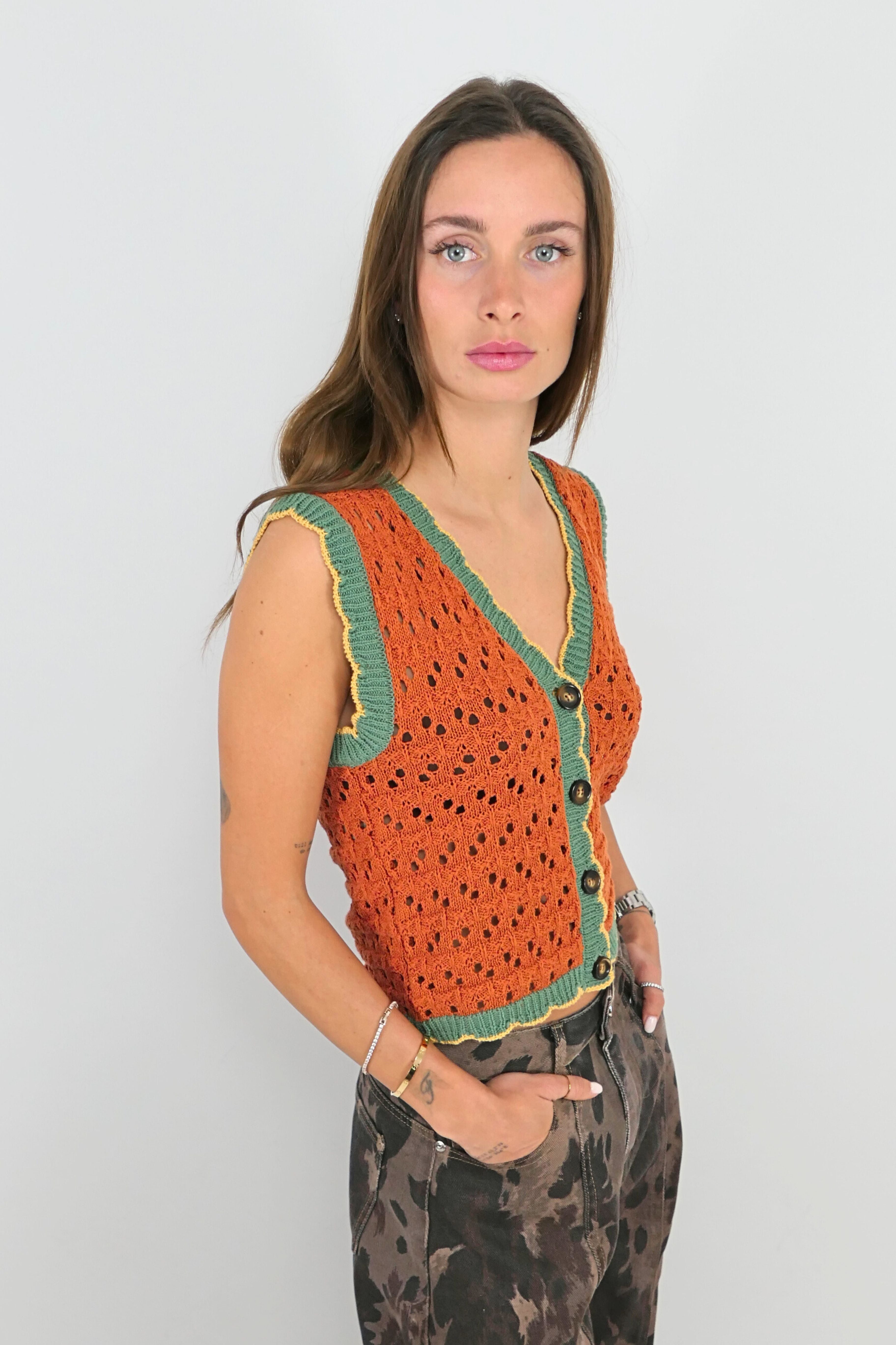 Gilet a maglia