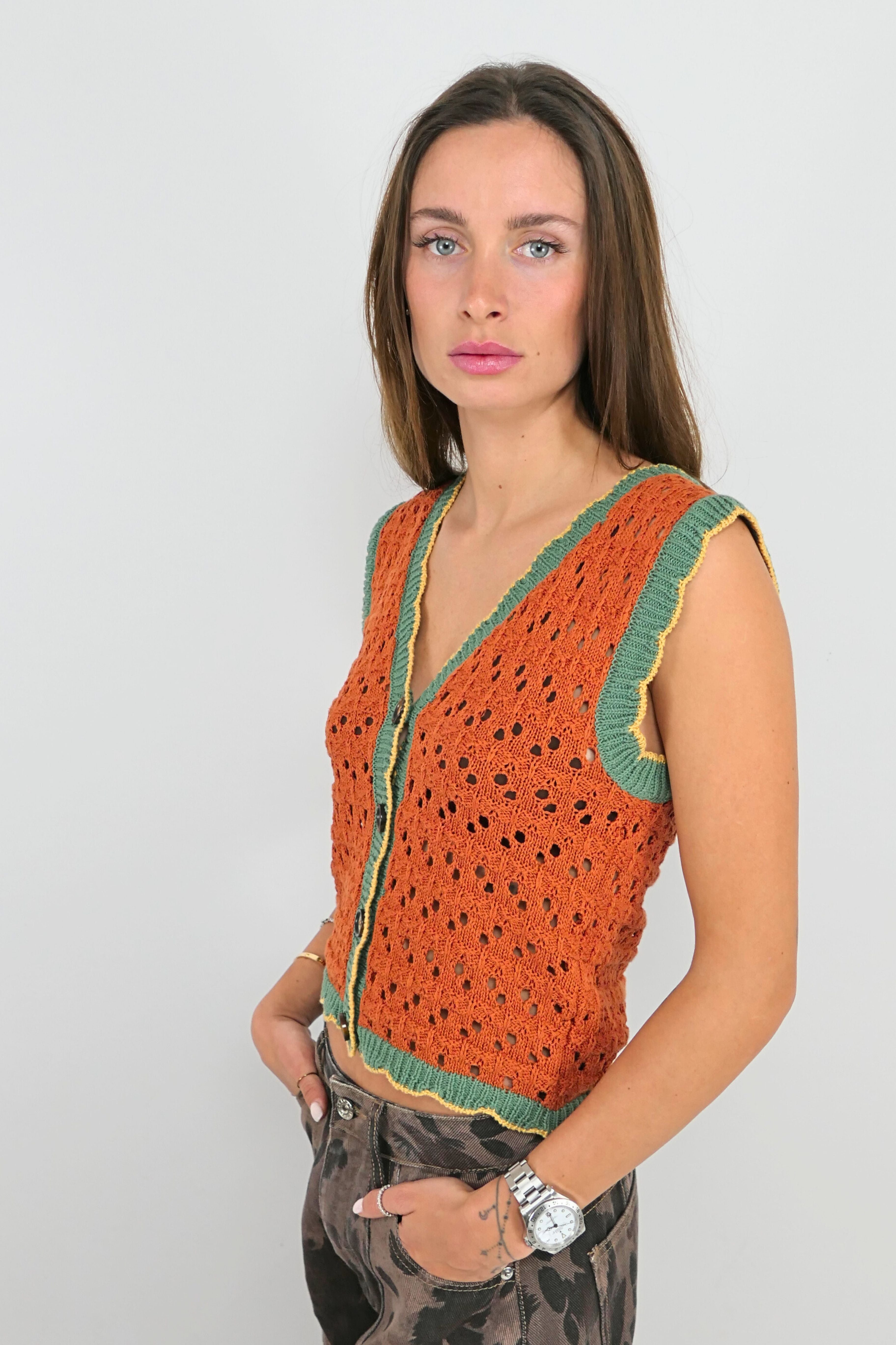 Gilet a maglia