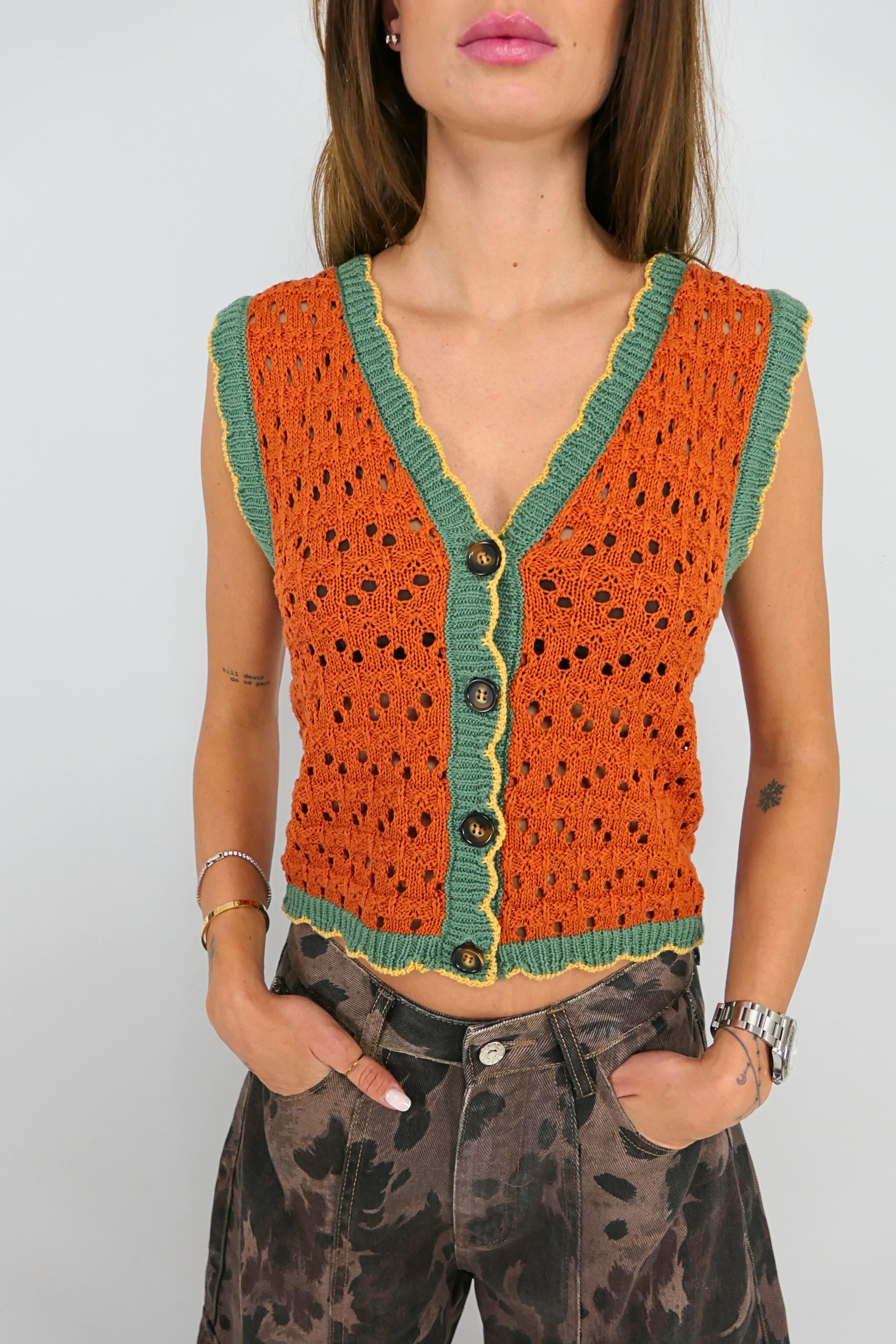 Gilet a maglia