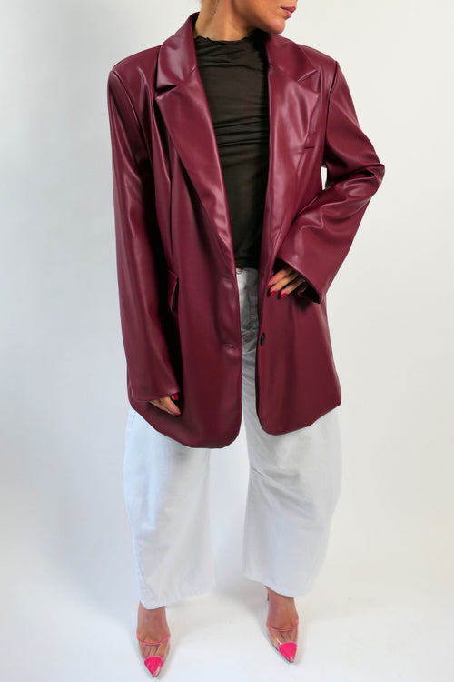 Blazer bordeaux
