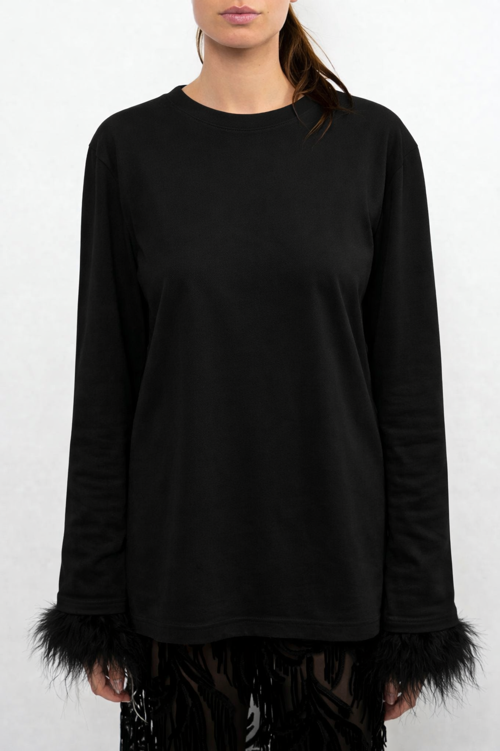 Maglia piume Lumina