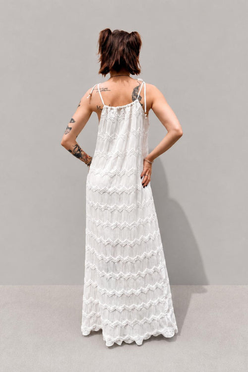 Abito lungo bianco