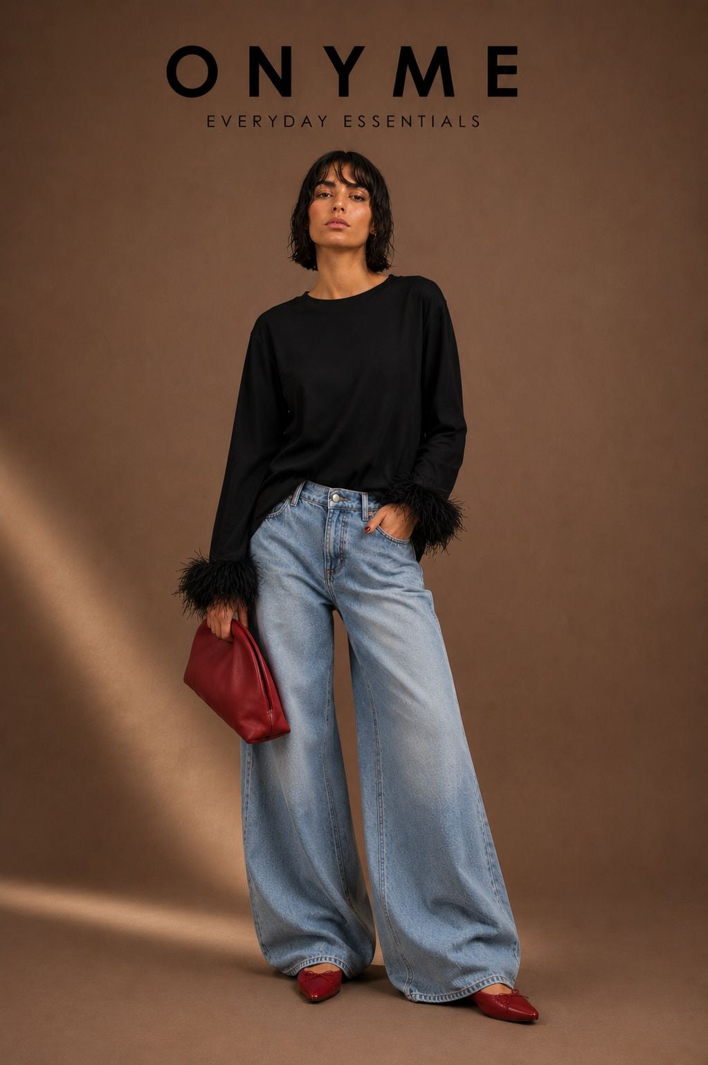 Maglia piume Lumina
