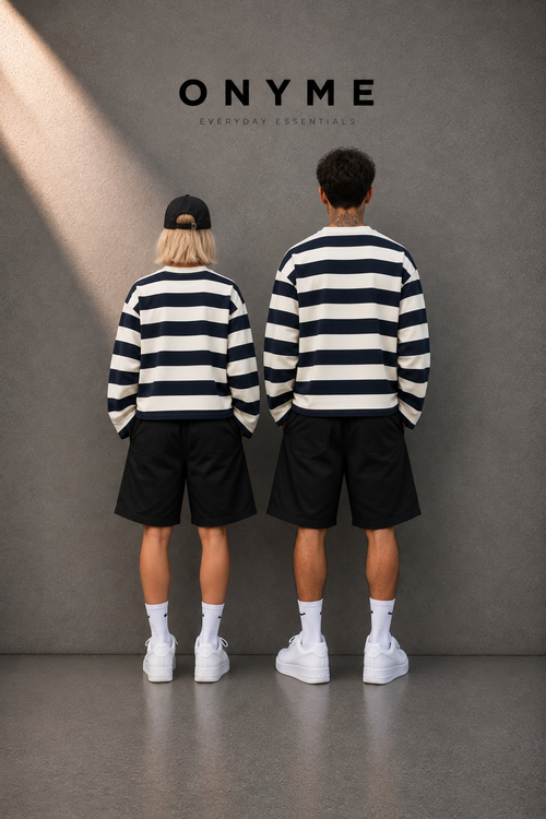 Bold stripe blu