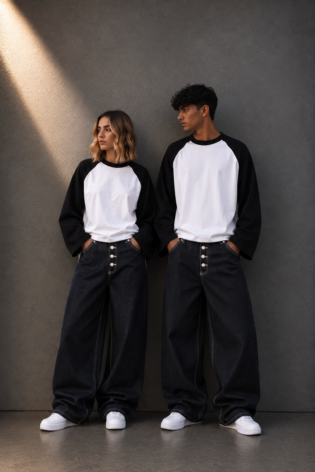 Jeans baggy blue