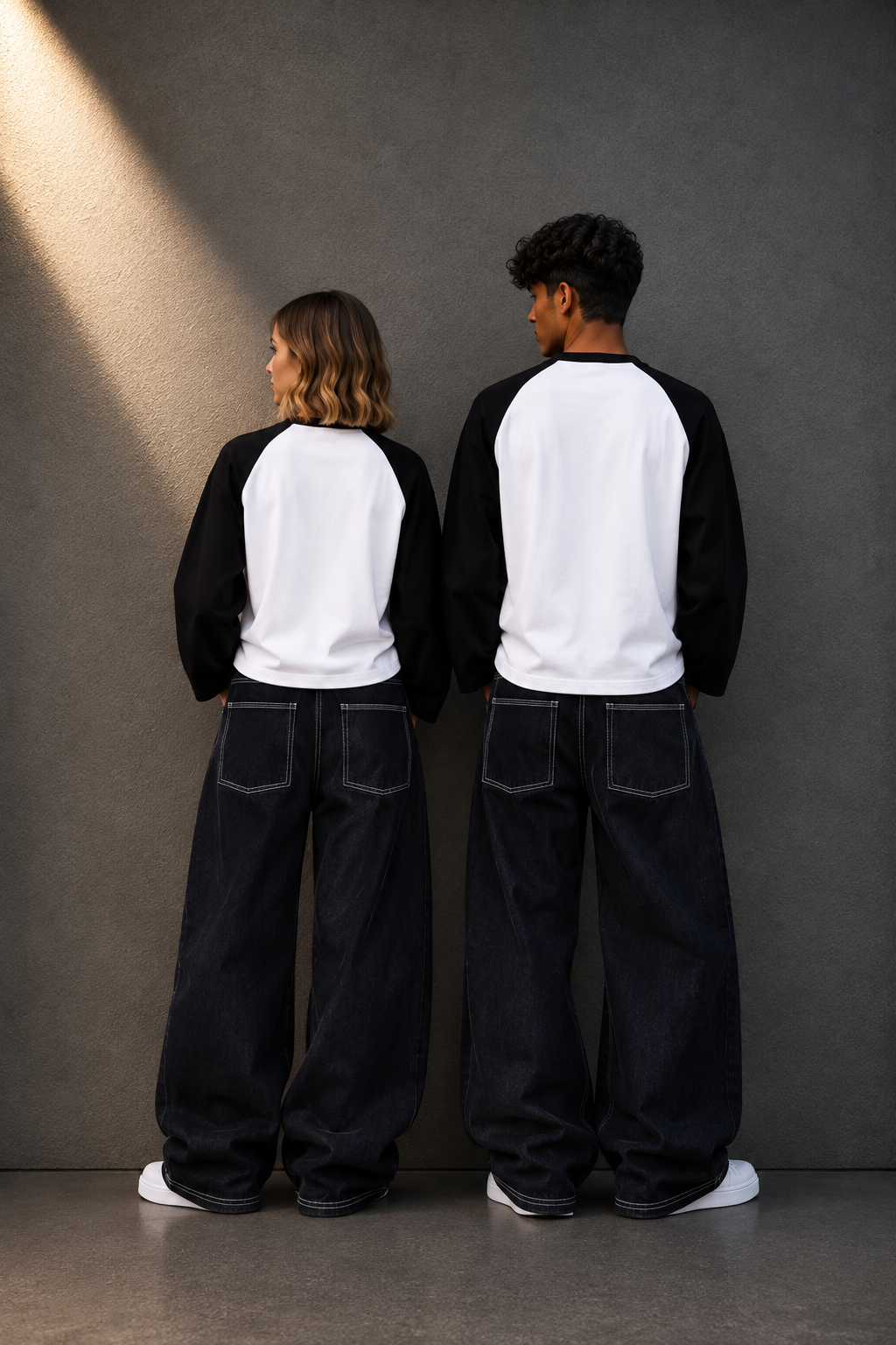 Jeans baggy blue