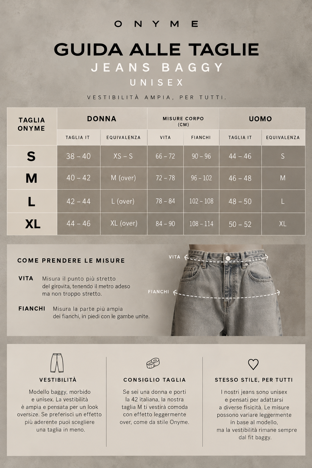 Jeans baggy blue