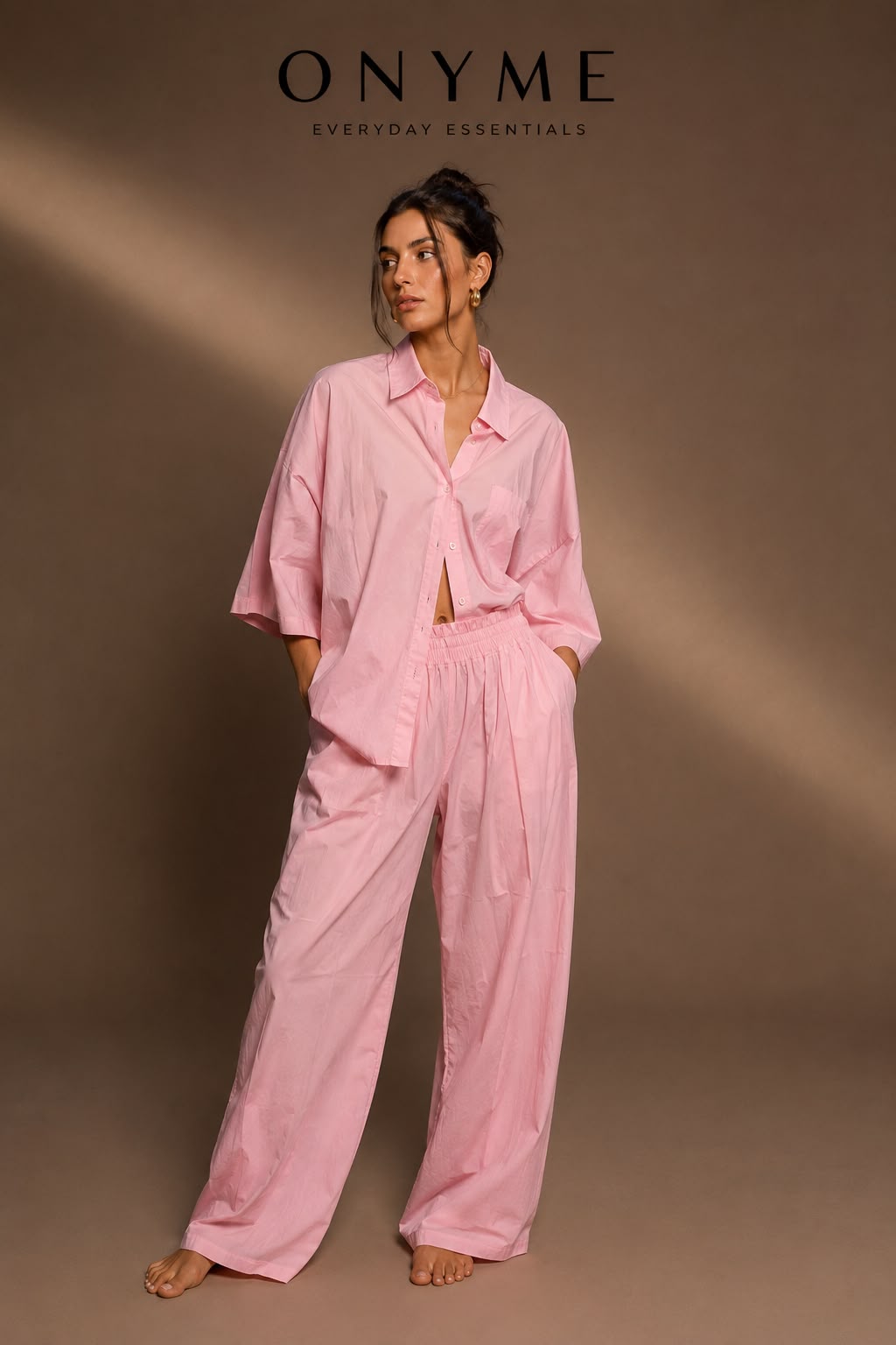 Completo Camicia & Pantalone Rosa
