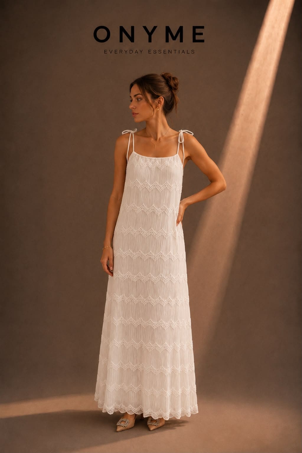 Abito lungo bianco
