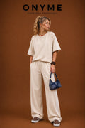 Set tuta beige Altamira Milano
