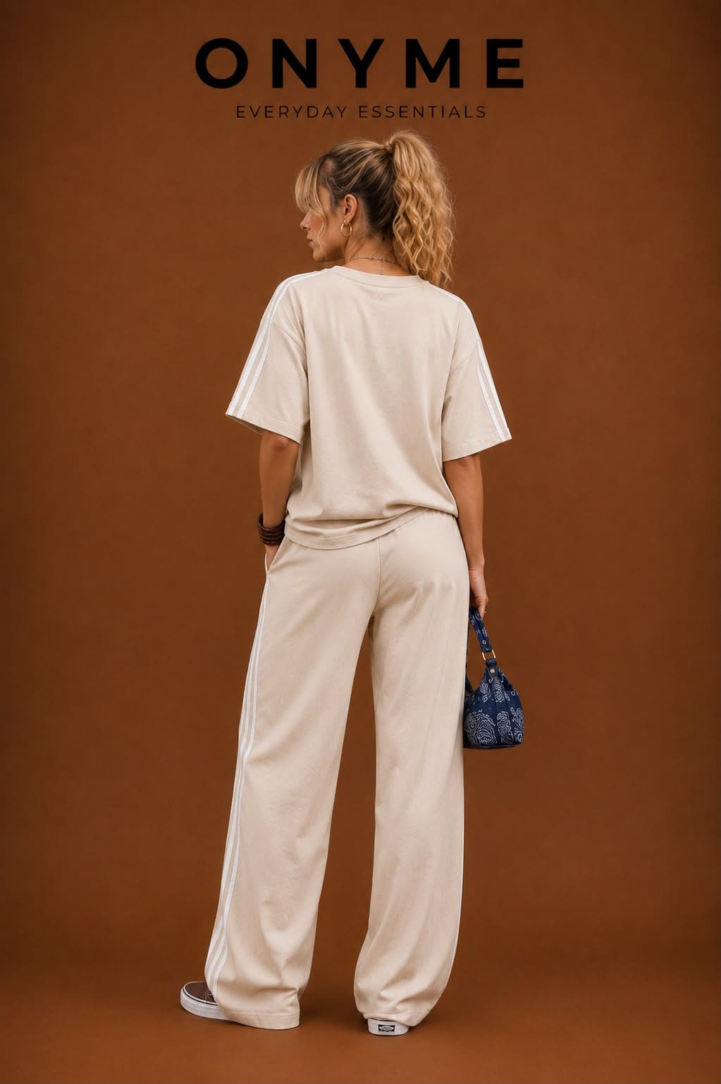Set tuta beige Altamira Milano