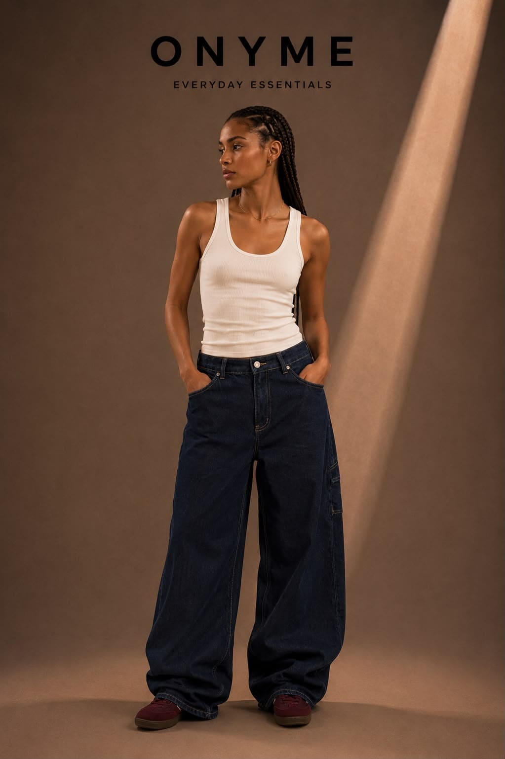 Jeans baggy blue