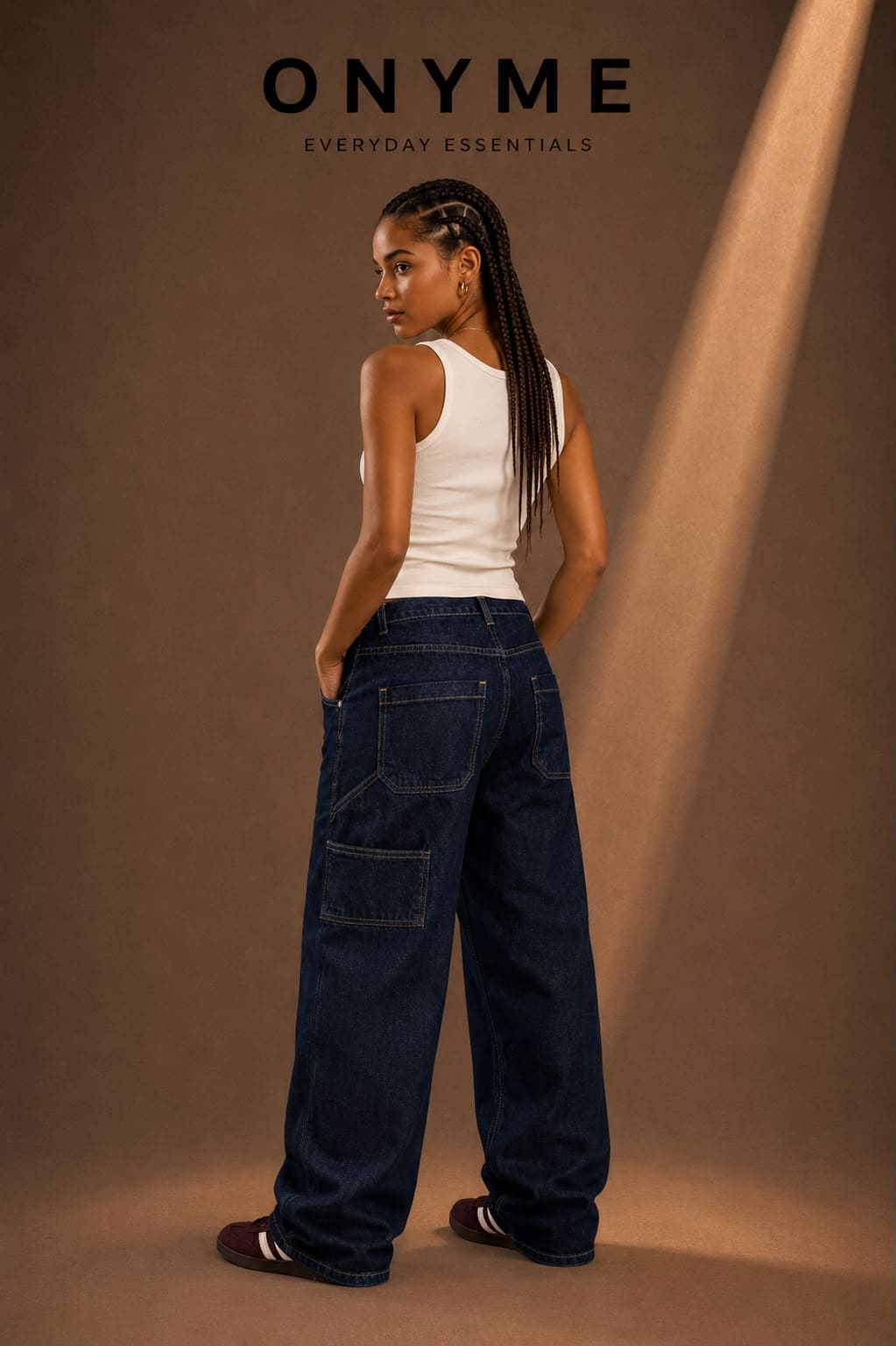 Jeans baggy blue