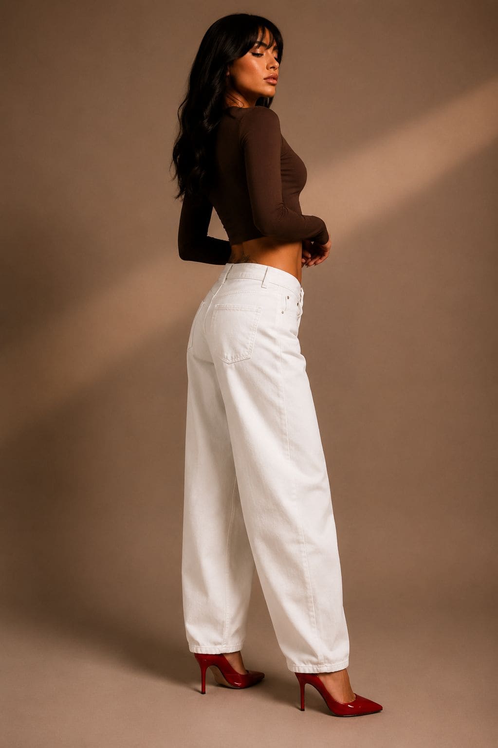 Jeans bianco Altamira Milano
