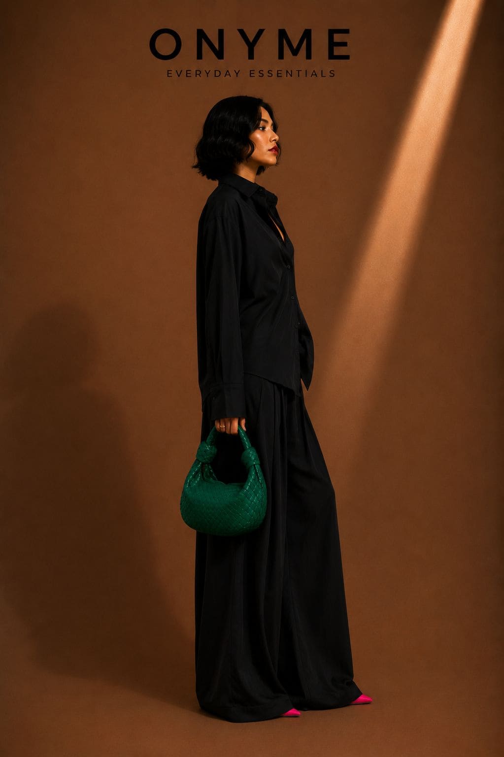 Pantalone plissettato Lumina